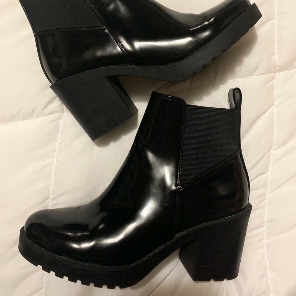 Black booties